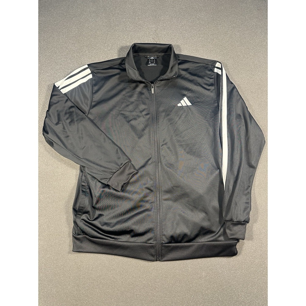 Adidas Men's Track Jacket Black/white XL